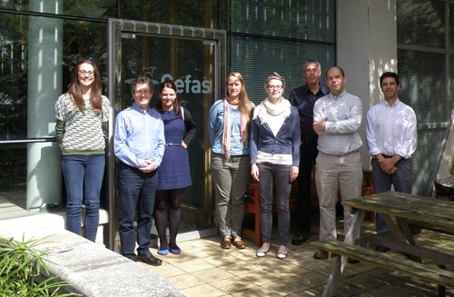 ShellEye team meet at Cefas for Annual Science meeting
