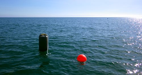 Re-deployed buoy