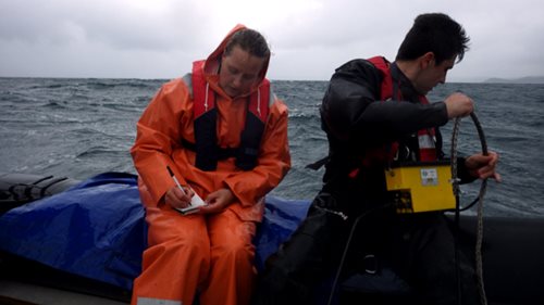 ShellEye scientists battle the seas to sample HAB species